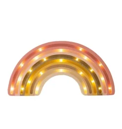Janie and Jack Lighting-Rainbow Lamp golden rose