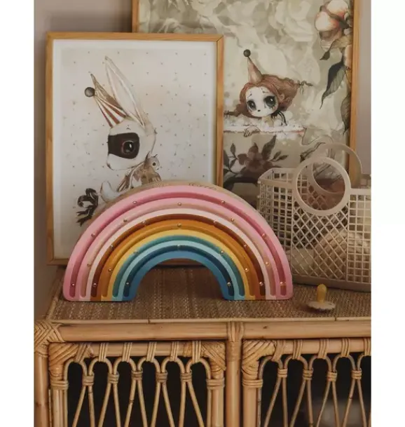 Janie and Jack Lighting-Rainbow Lamp retro