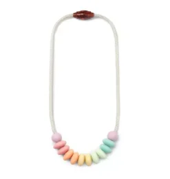 Janie and Jack Kids Accessories|Jewelry-Rainbow Sherbet Sensory Necklace pastel