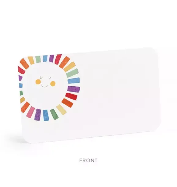 Janie and Jack Stationery|Desk Accessories-Rainbow Sun Little Notes® multi
