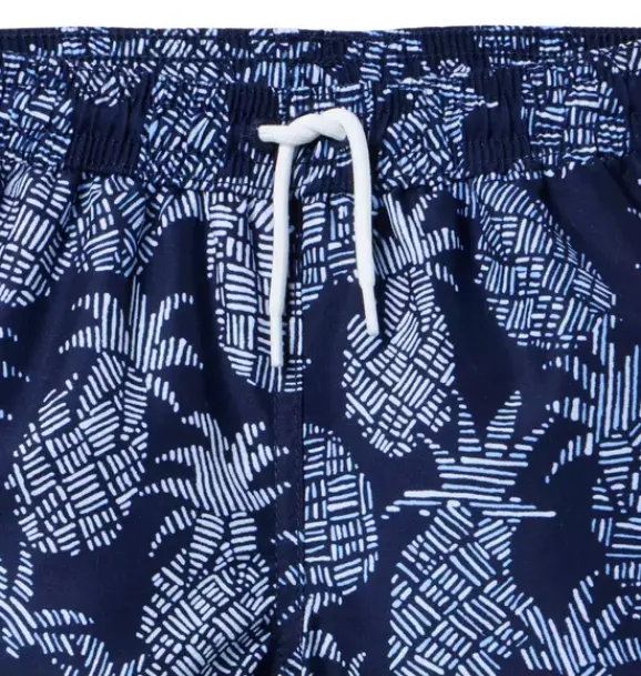 Janie and Jack Swim Trunks|Boy-Recycled Pineapple Swim Trunk merchant marine pineapple