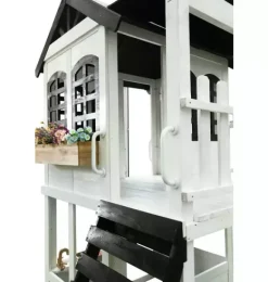 Janie and Jack Playsets-Reign Two Story Playhouse white