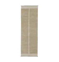 Janie and Jack Rugs-Reversible Washable Runner Rug Duetto Sage olive