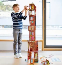 Janie and Jack Development Toys-Rhino Hero - Super Battle Stacking Game multi-color