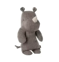 Janie and Jack Stuffed Animals-Rhino, Small - grey