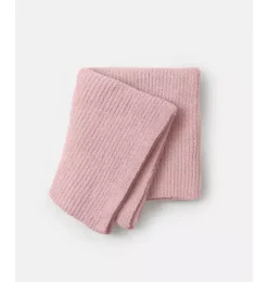 Janie and Jack Nursery|Blankets And Quilts-Ribbed Blanket Fuzzy ash rose