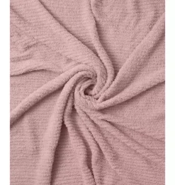 Janie and Jack Nursery|Blankets And Quilts-Ribbed Blanket Fuzzy ash rose