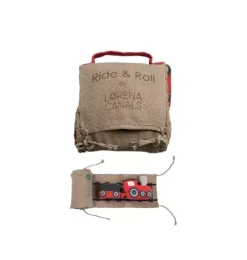 Janie and Jack Development Toys-Ride & Roll Train beige