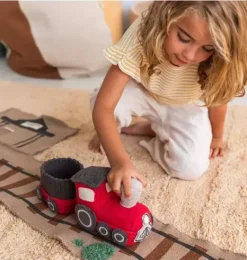 Janie and Jack Development Toys-Ride & Roll Train beige