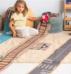 Janie and Jack Development Toys-Ride & Roll Train beige