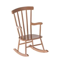 Janie and Jack Dolls-Rocking chair, Mouse - dark powder