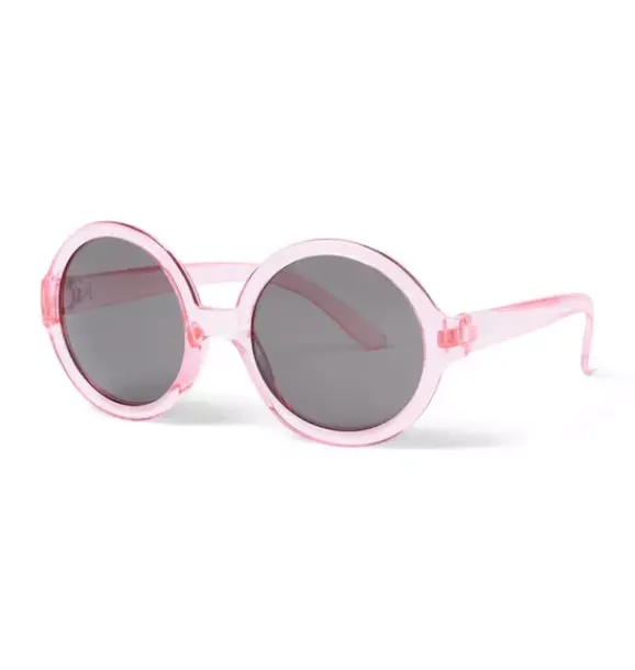 Janie and Jack Sunglasses|Accessories-Round Sunglasses light pink