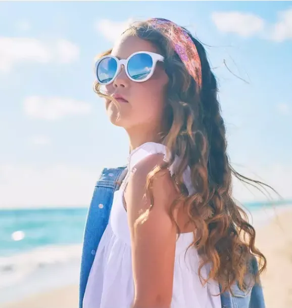 Janie and Jack Sunglasses|Accessories-Round Sunglasses white