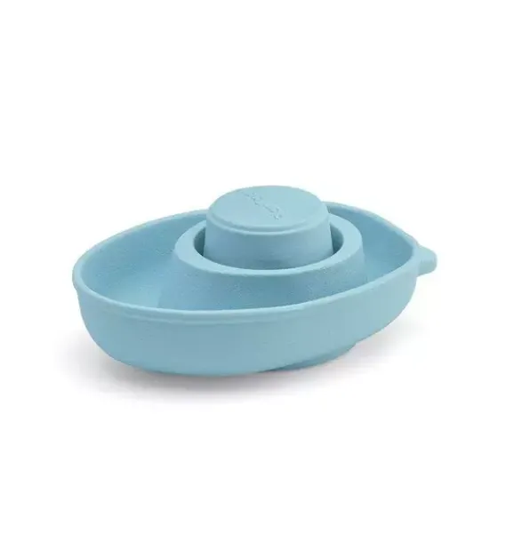 Janie and Jack Bath Toys-RUBBER CONVERTIBLE BOAT – PASTEL BLUE multi
