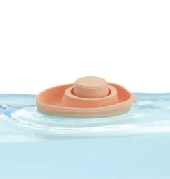Janie and Jack Bath Toys-RUBBER CONVERTIBLE BOAT &ndash; PASTEL ORANGE multi
