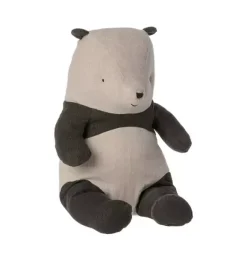 Janie and Jack Stuffed Animals-Safari friends, Medium panda black/white