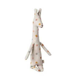 Janie and Jack Stuffed Animals-Safari friends, Mini giraffe multi dot