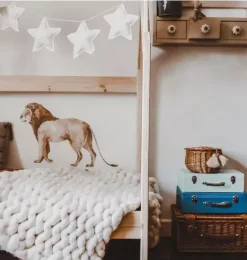 Janie and Jack Wallpaper-Savanna Animals Wonderland Wall Decal Set multi