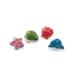 Janie and Jack Bath Toys-Sea Life Bath Set multi