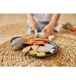 Janie and Jack Imaginary Play-Seafood Platter multi