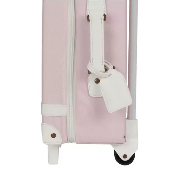 Janie and Jack Luggage-See-Ya Suitcase - sorbet