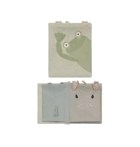 Janie and Jack Development Toys-Sensory Book Animals multicolor