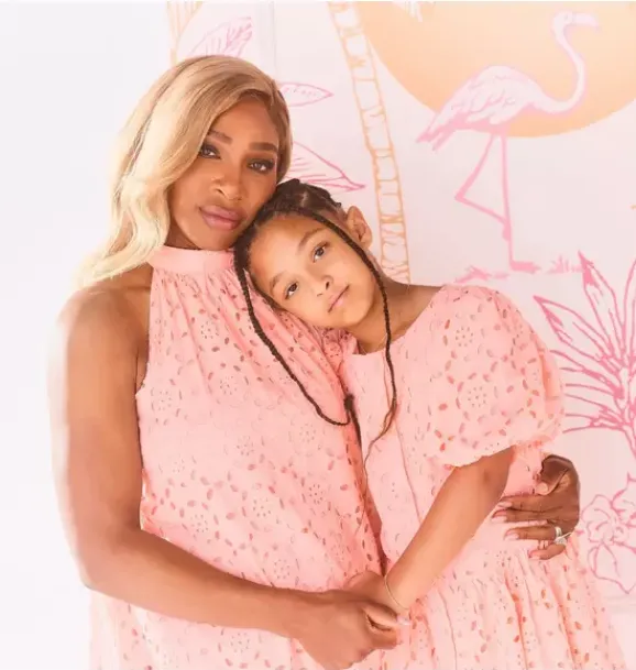 Janie and Jack Dresses-Serena Williams x Peach Point Matching Dress peach pink