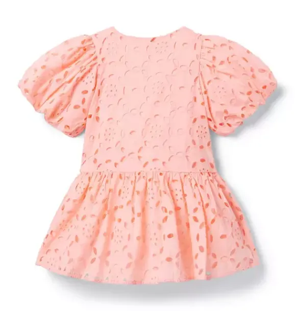 Janie and Jack Dresses-Serena Williams x Peach Point Matching Dress peach pink