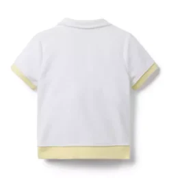Janie and Jack Polos|Matching Sets-Serena Williams x Palm Terry Polo white