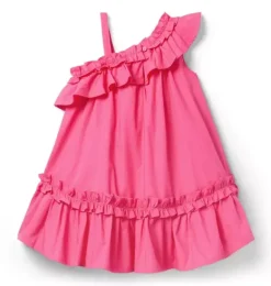 Janie and Jack Dresses-Serena Williams x Ruffle Rally Dress bold pink