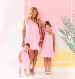 Janie and Jack Dresses-Serena Williams x Love Pink Matching Dress perfect pink