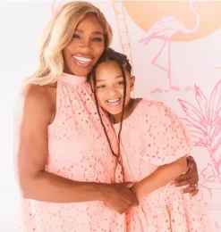 Janie and Jack Dresses-Serena Williams x Women’s Peach Point Matching Dress peach pink
