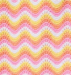 Janie and Jack Sweaters & Sweatshirts|Matching Sets-Serena Williams x Crochet Court Top peach pink stripe