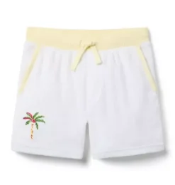 Janie and Jack Shorts|Matching Sets-Serena Williams x Palm Terry Short white