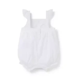 Janie and Jack One-pieces & Rompers-Serena Williams x Flower Baby Romper white
