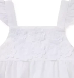 Janie and Jack One-pieces & Rompers-Serena Williams x Flower Baby Romper white