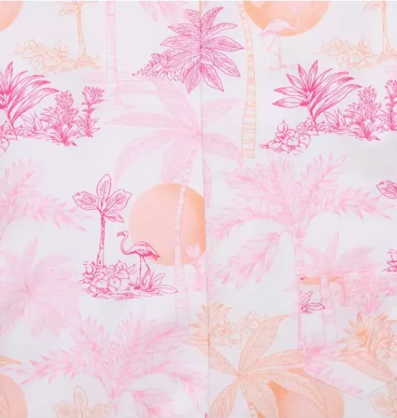 Janie and Jack One-pieces & Rompers-Serena Williams x Toile Tour Baby Romper perfect pink toile