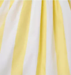 Janie and Jack Dresses-Serena Williams x Stripe Spin Dress light yellow stripe