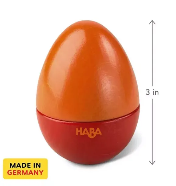 Janie and Jack Musical Instruments|Development Toys-Set of 5 Wooden Musical Eggs multi-color