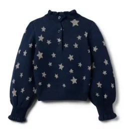 Janie and Jack Sweaters & Sweatshirts-Shining Star Sweater merchant marine star