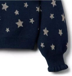 Janie and Jack Sweaters & Sweatshirts-Shining Star Sweater merchant marine star