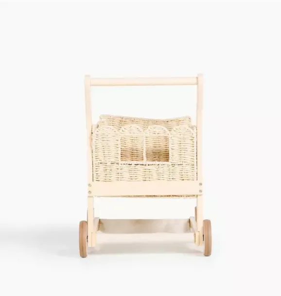 Janie and Jack Playroom-Shopping Trolley natural