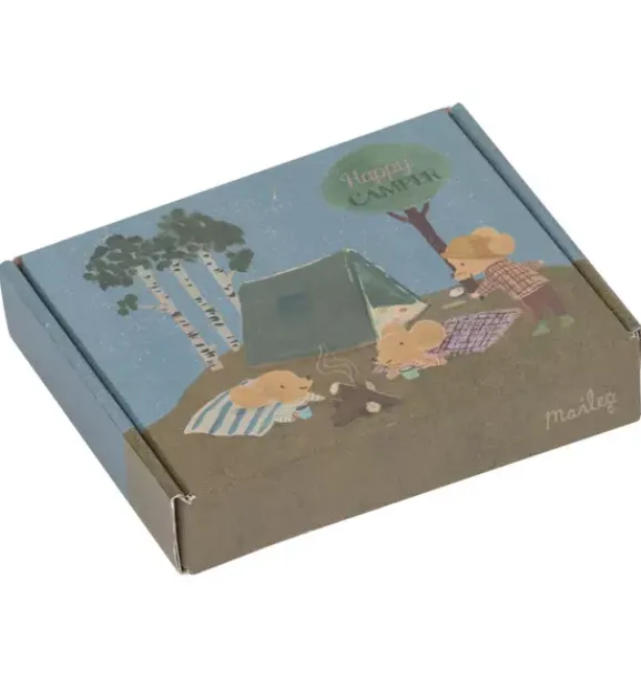 Janie and Jack Dolls-Single Tent, Mouse green