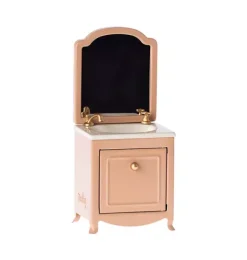 Janie and Jack Dolls-Sink Dresser, Mouse - dark powder