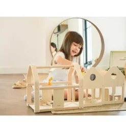 Janie and Jack Development Toys|Dolls-Slide N Go Dollhouse multi