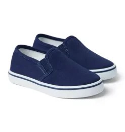 Janie and Jack Shoes-Slip-On Sneaker merchant marine