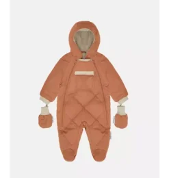 Janie and Jack Baby Clothing-Snow Jumpsuit - Benji Plush spice