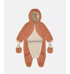 Janie and Jack Baby Clothing-Snow Jumpsuit - Benji Plush spice