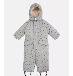 Janie and Jack Kids Clothing-Snowsuit Grand -  Benji Prints Plush autumn blossom