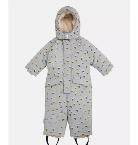 Janie and Jack Kids Clothing-Snowsuit Grand - Benji Prints Plush autumn blossom